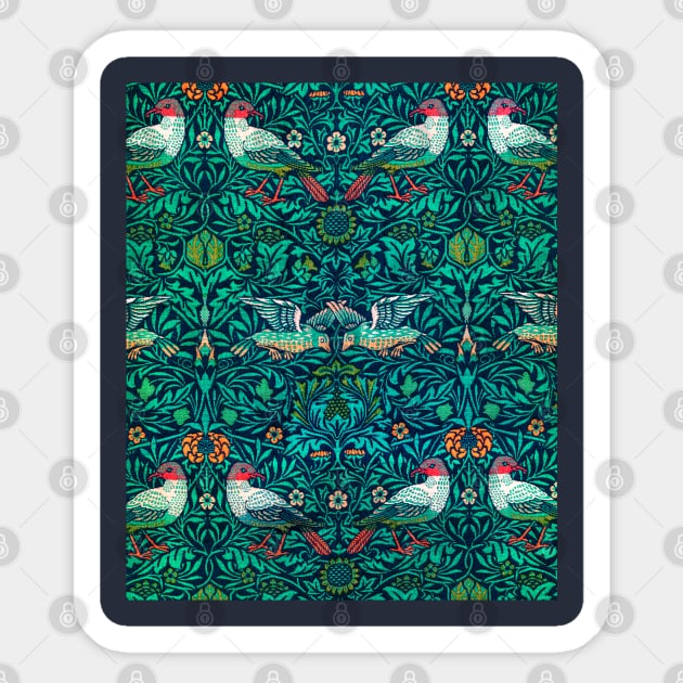 Birds Pattern Sticker by idrockthat